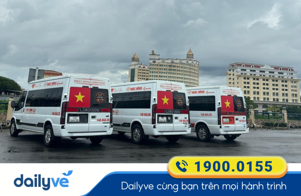 Nhà xe Nhật Hồng Limousine tuyến Hải Phòng đi Bến xe Mỹ Đình