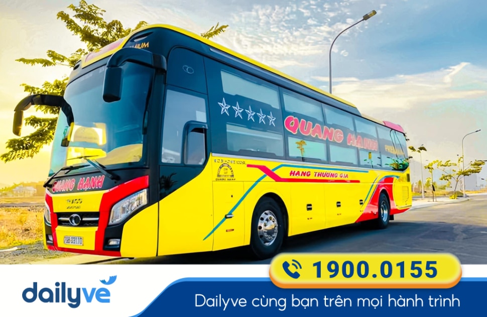 Nhà xe Quang Hạnh tuyến Châu Đốc An Giang đi Sài Gòn