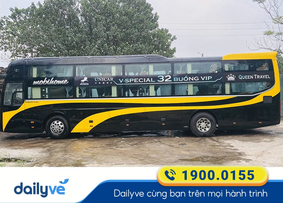 Nhà xe Queen Cafe Hà Nội đi Quảng Nam