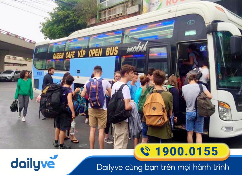 Nhà xe Queen Cafe Hà Nội đi Quảng Bình