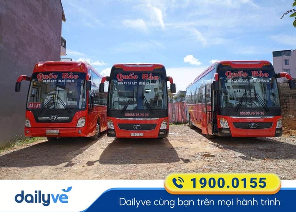 Nhà xe Quốc Bảo Đà Lạt đi Huế