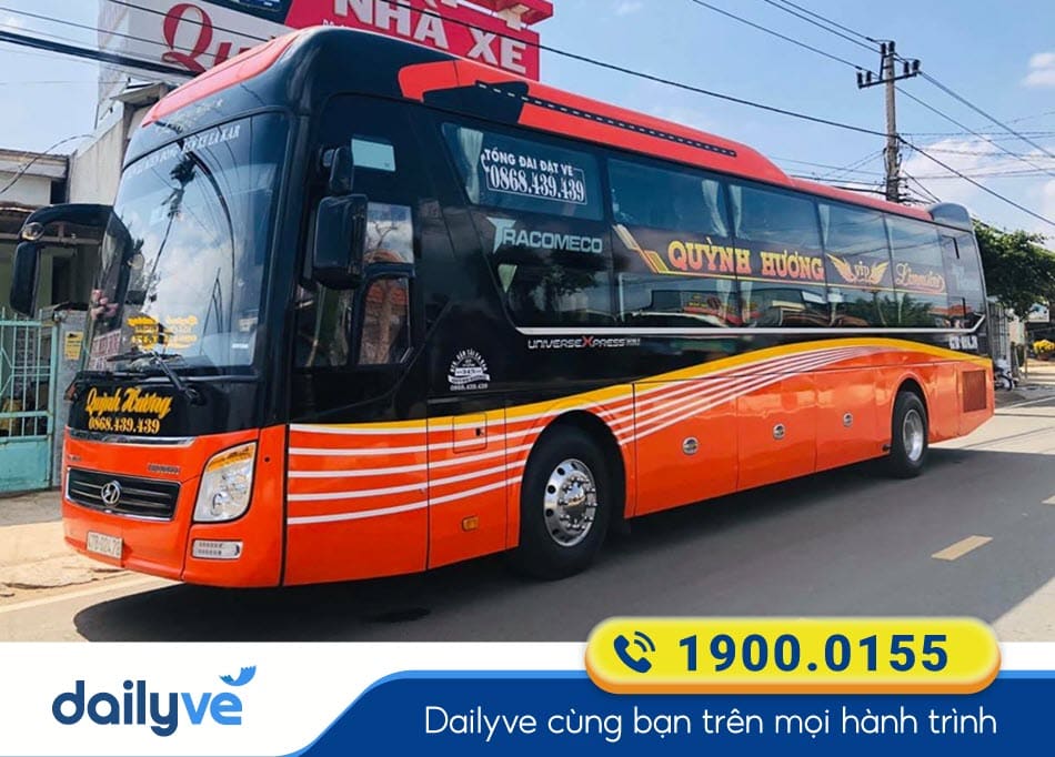 Nhà xe Quỳnh Hương Sài Gòn đi Đắk Lắk