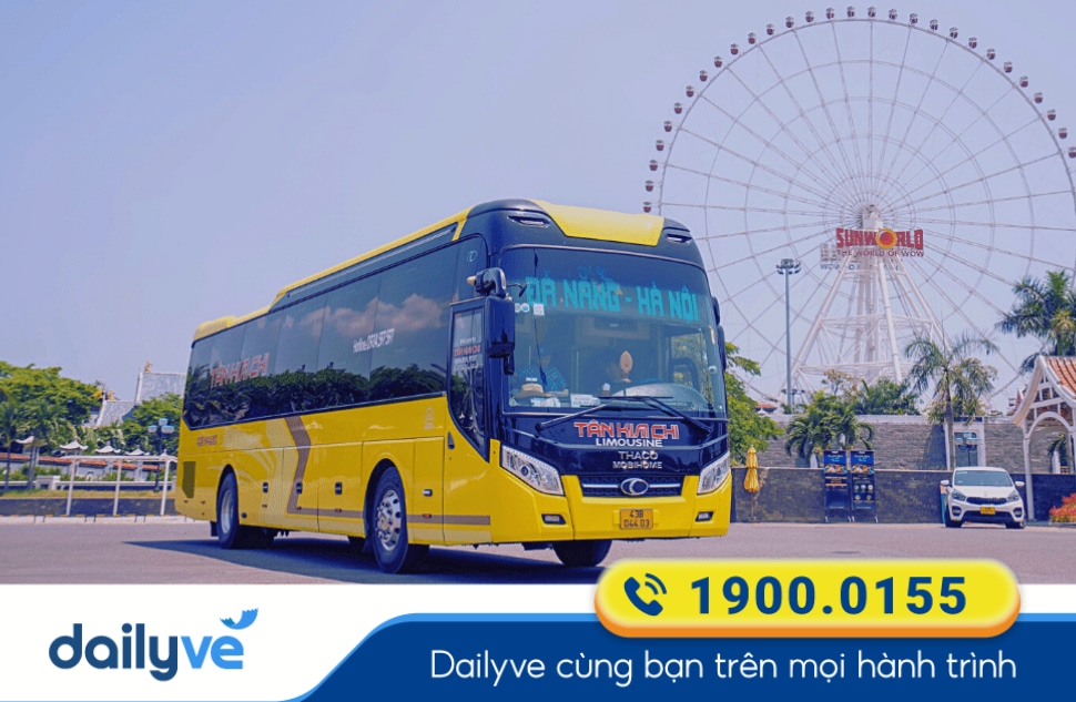 Nhà xe Tân Kim Chi tuyến Hà Nội đi Quảng Nam