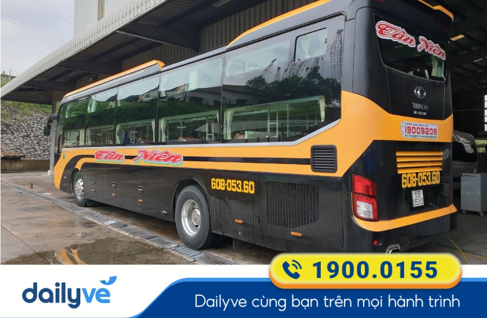 Nhà xe Tân Niên tuyến An Giang đi Đồng Nai