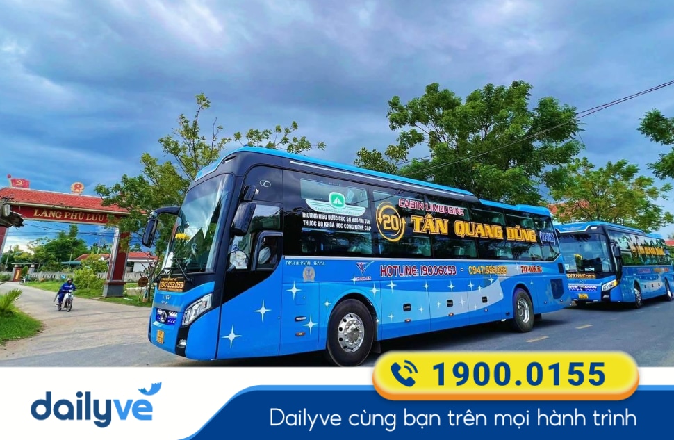 Nhà xe Tân Quang Dũng tuyến Kon Tum đi Đà Nẵng