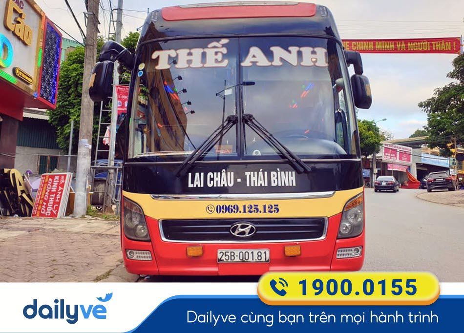Nhà xe Thế Anh Lai Châu đi Thái Bình