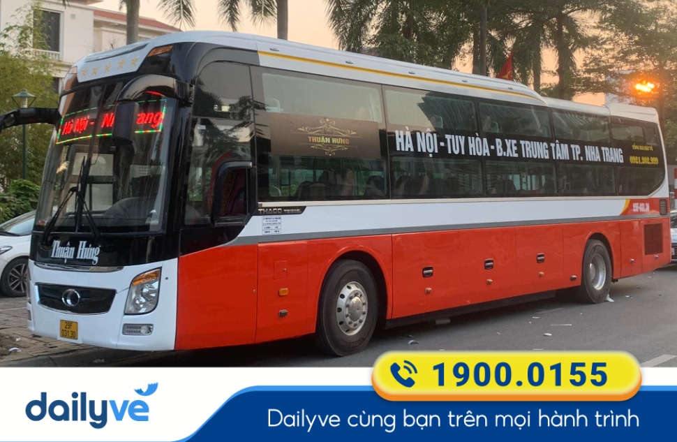 Nhà xe Thuận Hưng tuyến Hà Nội đi Nha Trang