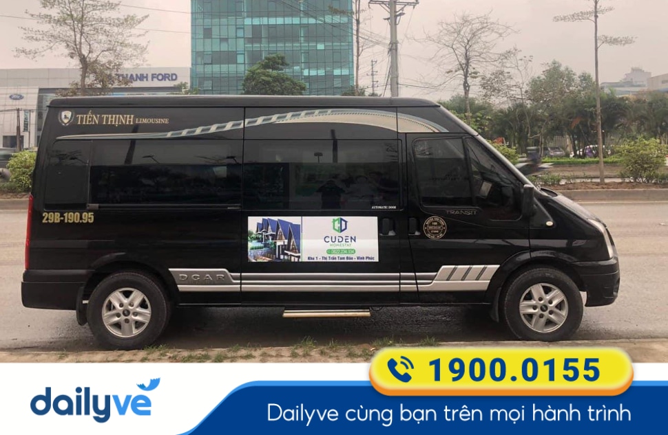 Nhà xe Tiến Thịnh Limousine tuyến Vĩnh Phúc đi Hà Nội