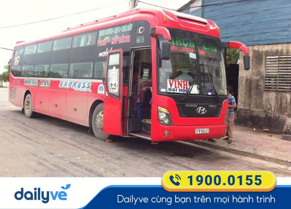 Nhà xe Trung Lan Nghệ An - Hà Nội