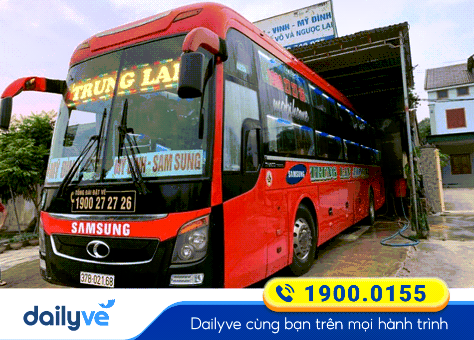 Nhà xe Trung Lan Hà Nội đi Nghệ An
