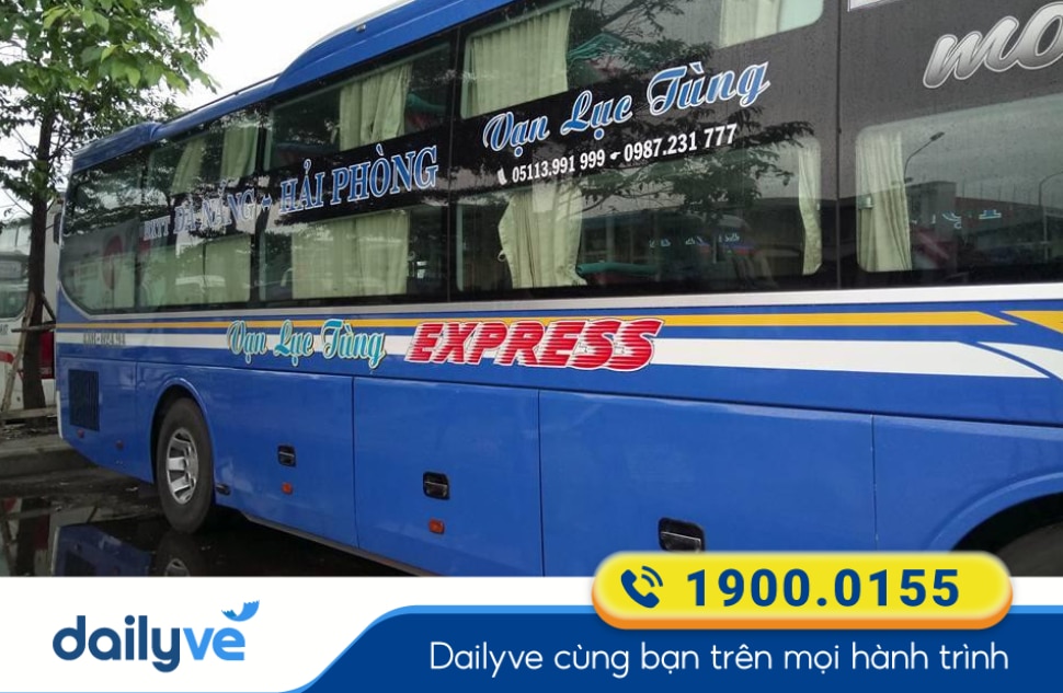 Nhà xe Vạn Lục Tùng tuyến Hải Phòng đi Đà Nẵng