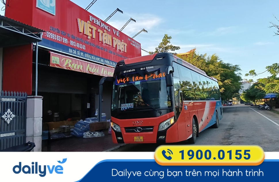 Nhà xe Việt Tân Phát tuyến Ngọc Hồi Kon Tum đi Sài Gòn