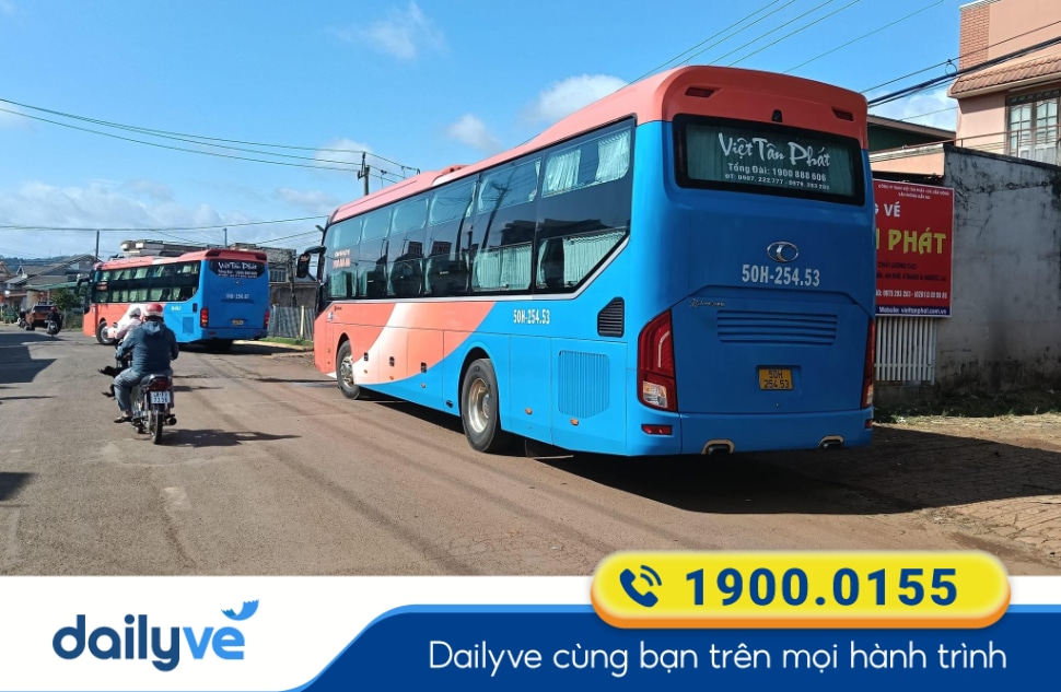 Nhà xe Việt Tân Phát tuyến Sài Gòn đi Gia Nghĩa