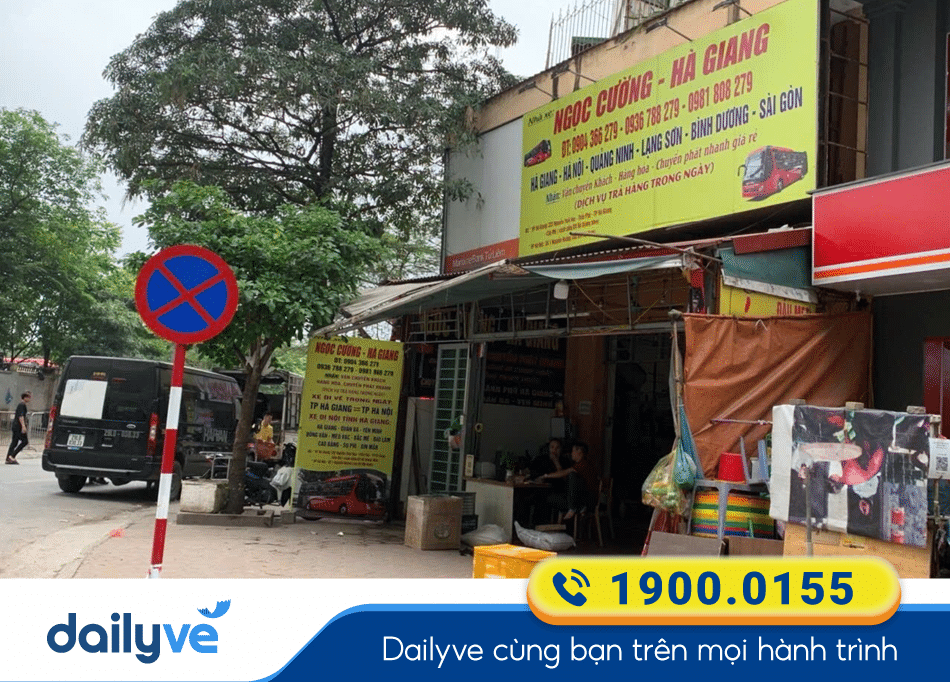 Văn phòng nhà xe Ngọc Cường tại Hà Giang