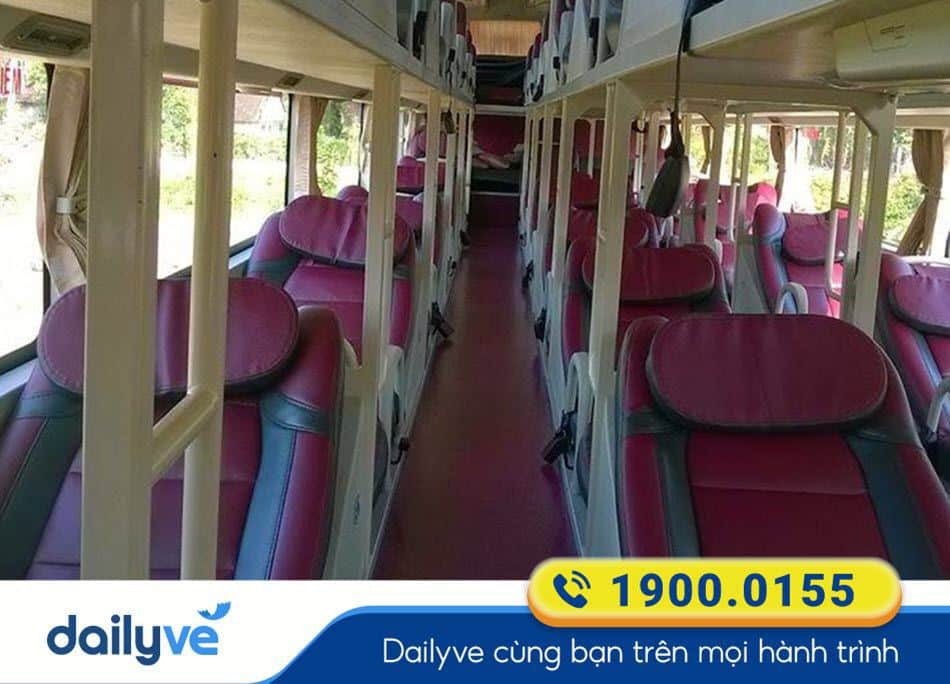 Xe giường nằm 38 chỗ của nhà xe Queen Cafe
