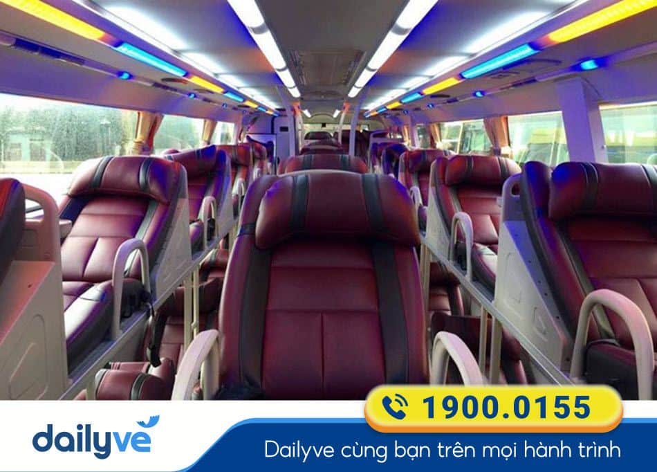 Xe giường nằm 40 chỗ chất lượng cao của nhà xe Ngọc Cả Phú Yên