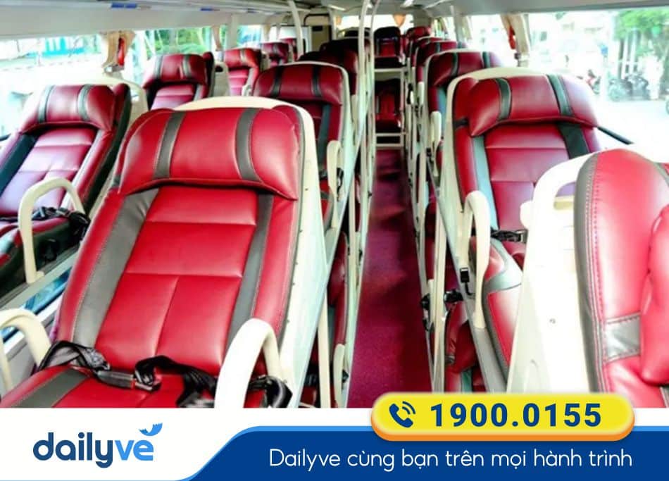 Xe giường nằm 40 chỗ của nhà xe Thanh Sang Quảng Bình - Hải Phòng