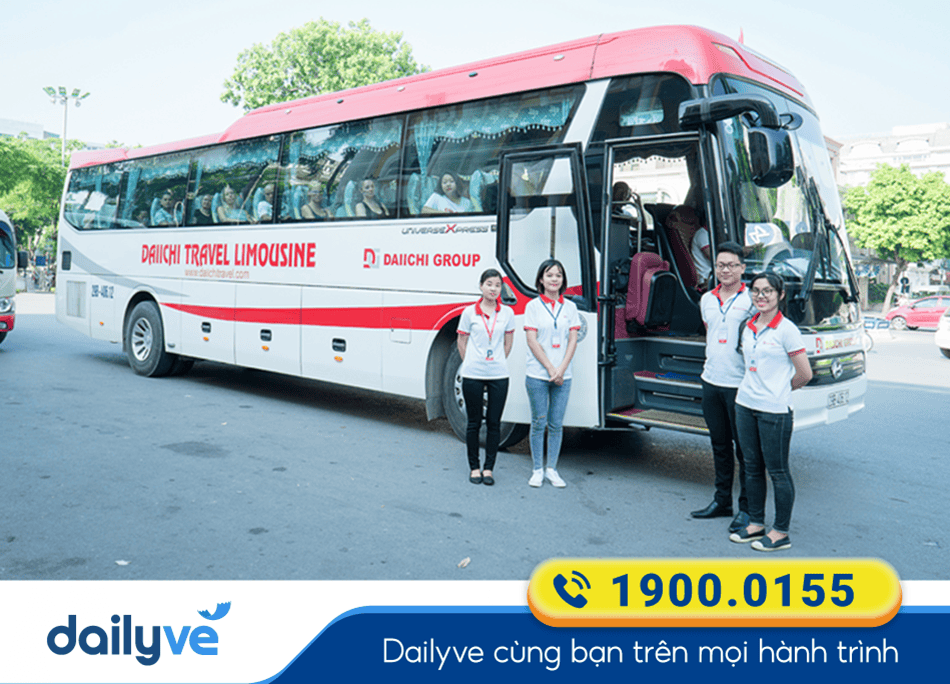 Nhà xe Daiichi Travel tuyến xe Ninh Bình đi Hải Phòng