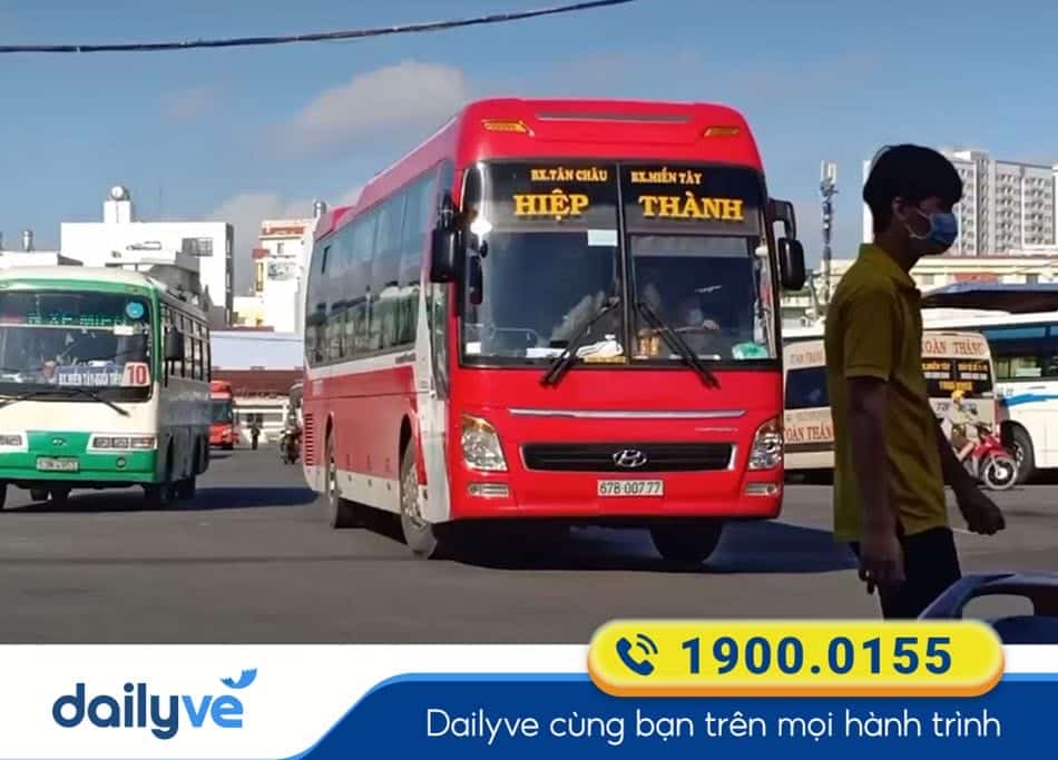 Nhà xe Hiệp Thành tuyến xe Sài Gòn đi Đồng Tháp