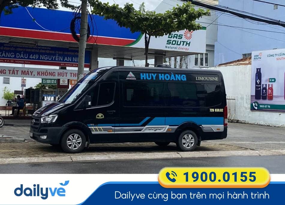 Nhà xe Huy Hoàng Limousine đi Sài Gòn từ Long Hải - Bà Rịa Vũng Tàu