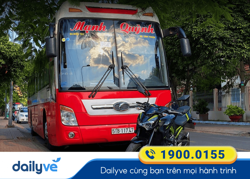 Nhà xe Mạnh Quỳnh Sài Gòn - Kiên Giang