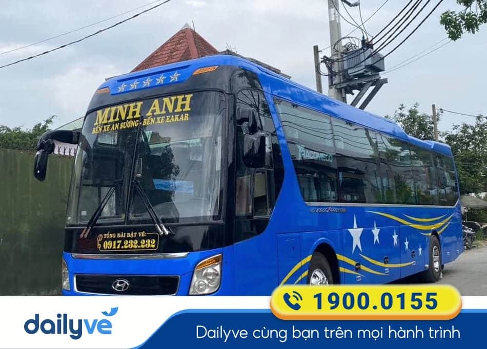 Nhà xe Minh Anh Sài Gòn đi Đắk Lắk