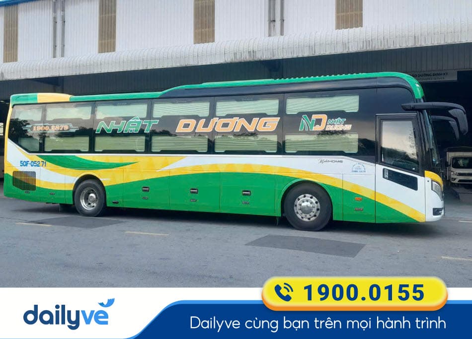 Nhà xe Nhật Dương - Bình Minh Bus từ Sài Gòn đi Nha Trang