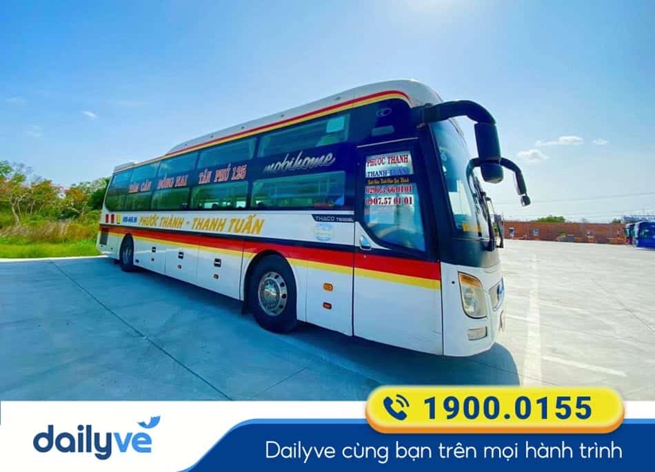 Nhà xe Phước Thành Thanh Tuấn Cà Mau đi Đồng Nai