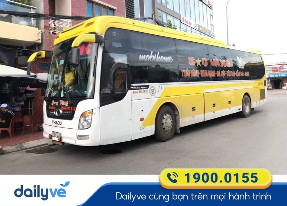 Nhà xe Sao Vàng đi Lào Cai từ Nam Định