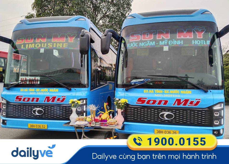 Nhà xe Sơn Mỹ Hà Nội đi Hà Tĩnh chất lượng cao