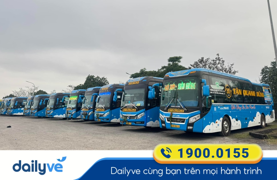 Nhà xe Tân Quang Dũng tuyến Sài Gòn đi Quảng Bình