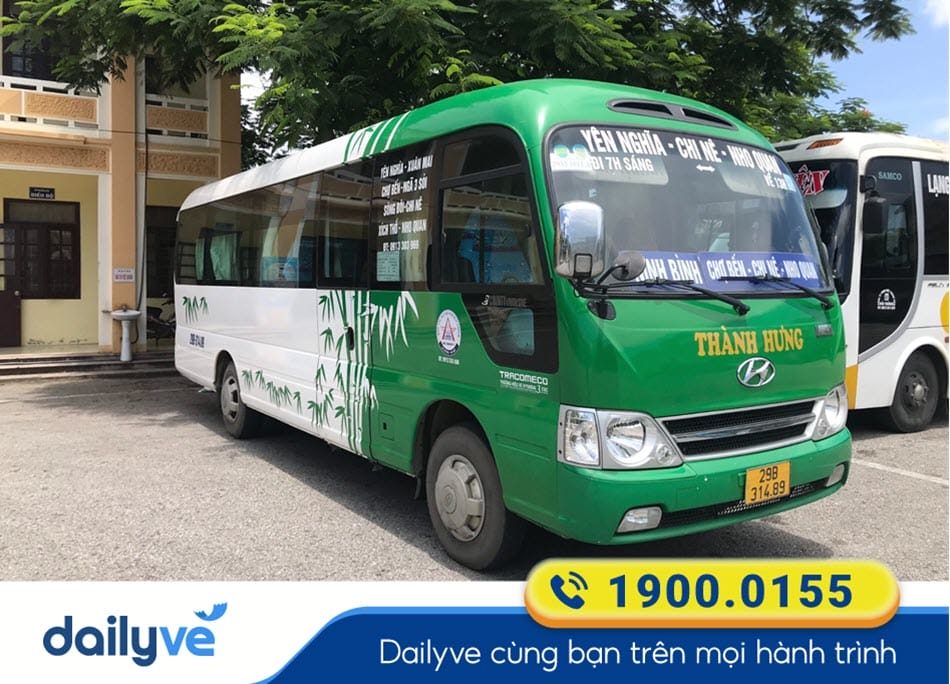 Hãng xe khách Thành Hưng đi Ninh Bình từ Hà Nội