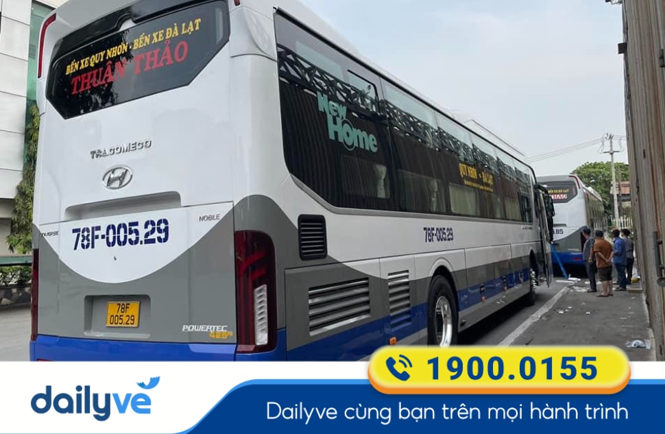 Nhà xe Thuận Thảo tuyến Đà Nẵng đi Bình Định