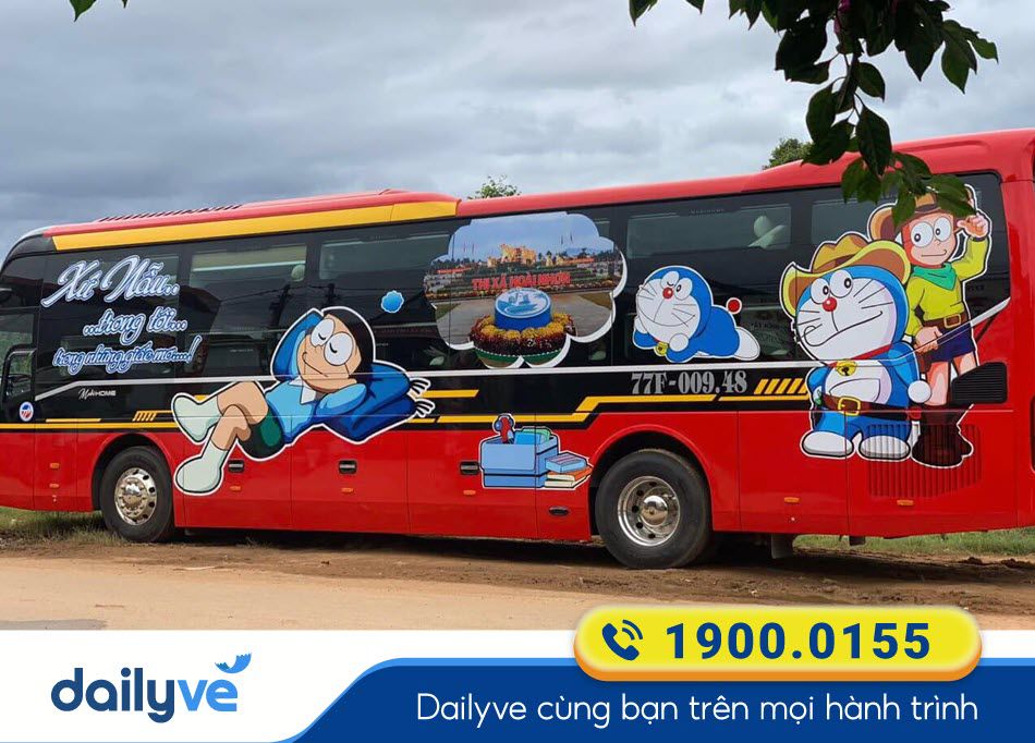 Nhà xe Tín Hương Tây Ninh đi Bình Định