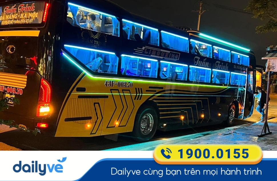 Nhà xe Tuấn Trinh tuyến Đà Nẵng đi Đông Hà Quảng Trị