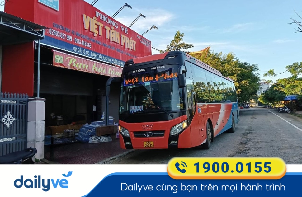 Nhà xe Việt Tân Phát tuyến Sài Gòn đi Đắk Mil Đắk Nông