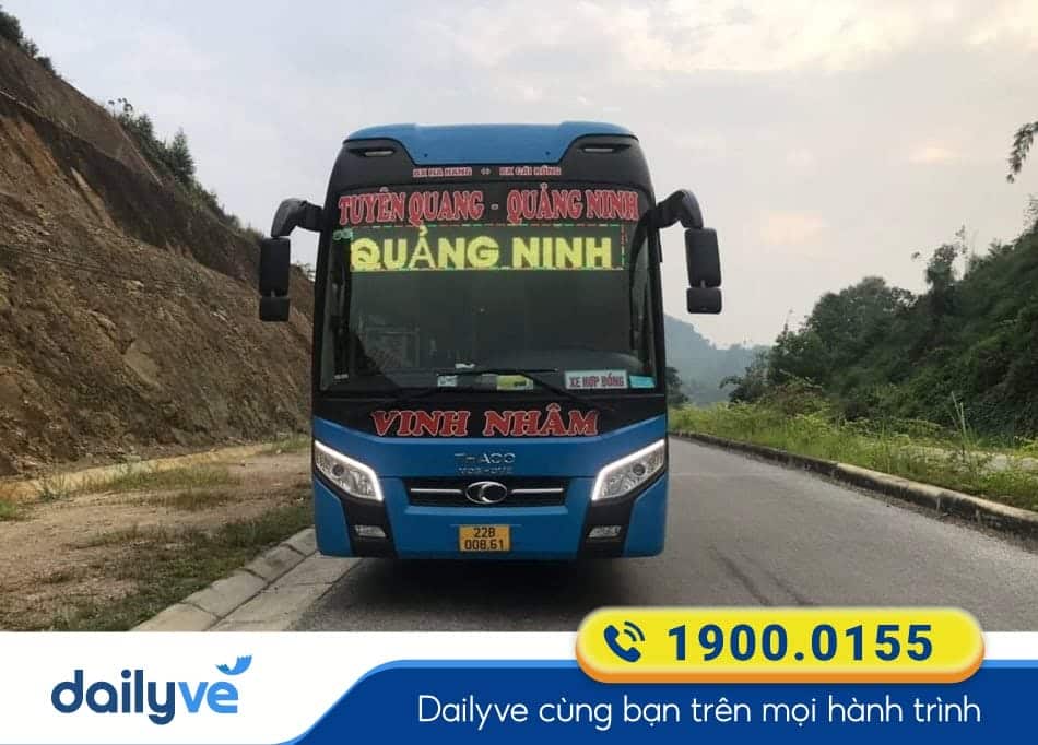 Nhà xe Vinh Nhâm Tuyên Quang đi Quảng Ninh