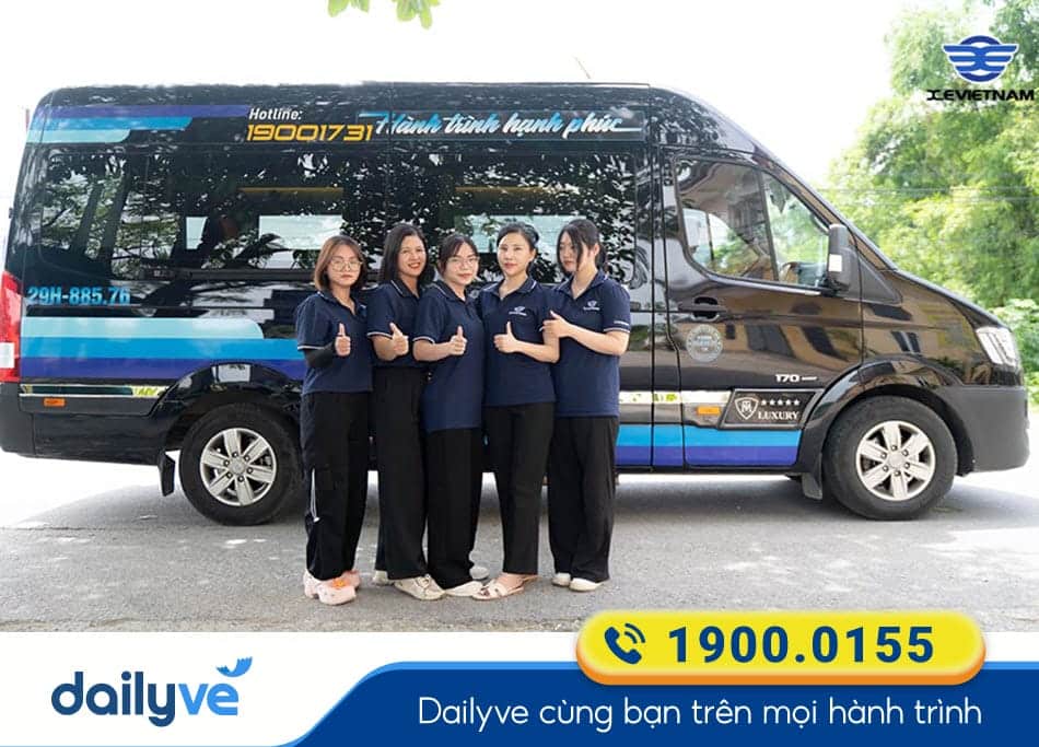 Nhà xe X.E Việt Nam tuyến Hà Nội đi Ninh Bình