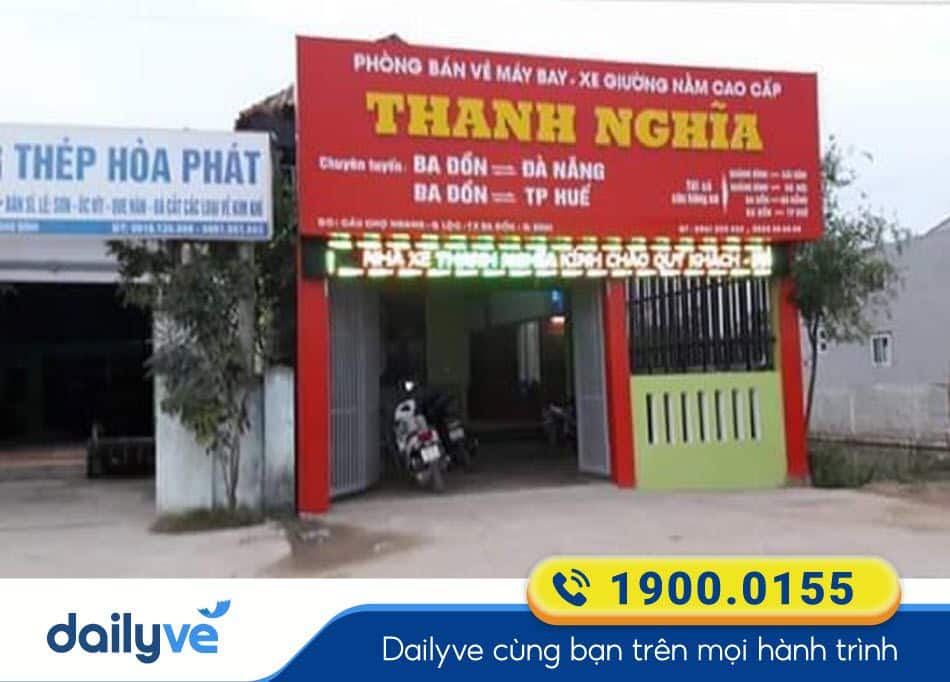 Văn phòng xe Thanh Nghĩa Ba Đồn - Quảng Bình