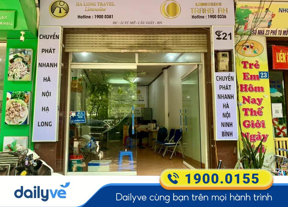 Văn phòng nhà xe Tràng An Limousine tại Hà Nội
