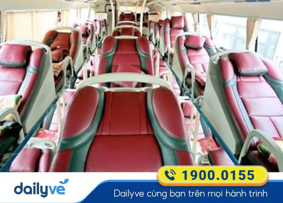 Xe giường nằm 40 chỗ của xe khách Minh Hạnh Bình Định