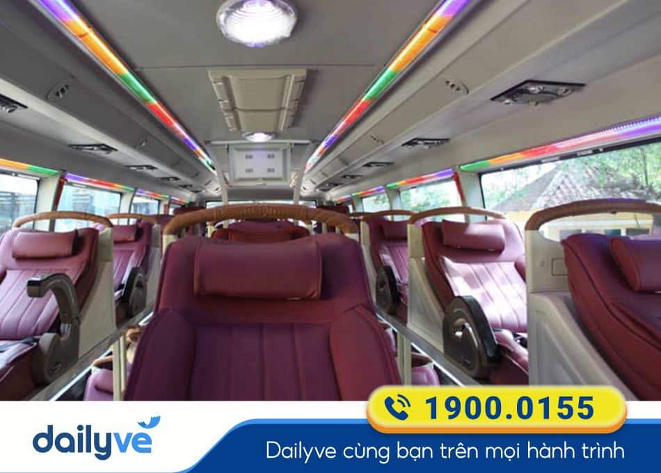 Xe giường nằm 41 chỗ của xe khách Vĩnh Dung Cao Bằng