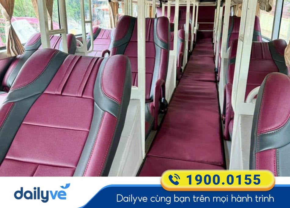 Xe giường nằm 41 chỗ của xe khách Thanh Trúc Bình Định