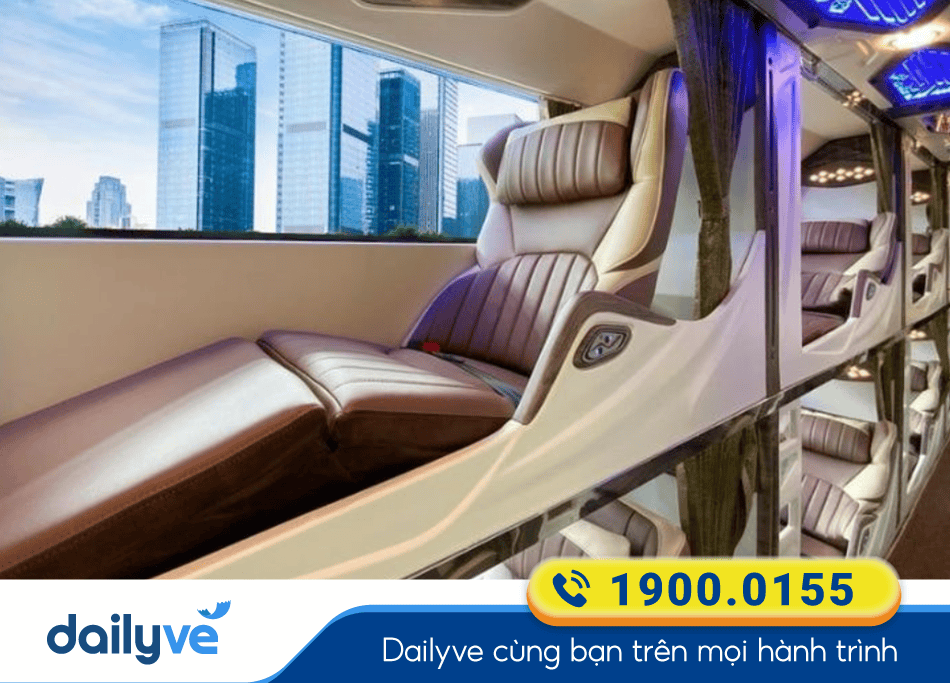 Xe giường nằm Limousine 30 phòng của nhà xe Trung Dũng Điện Biên