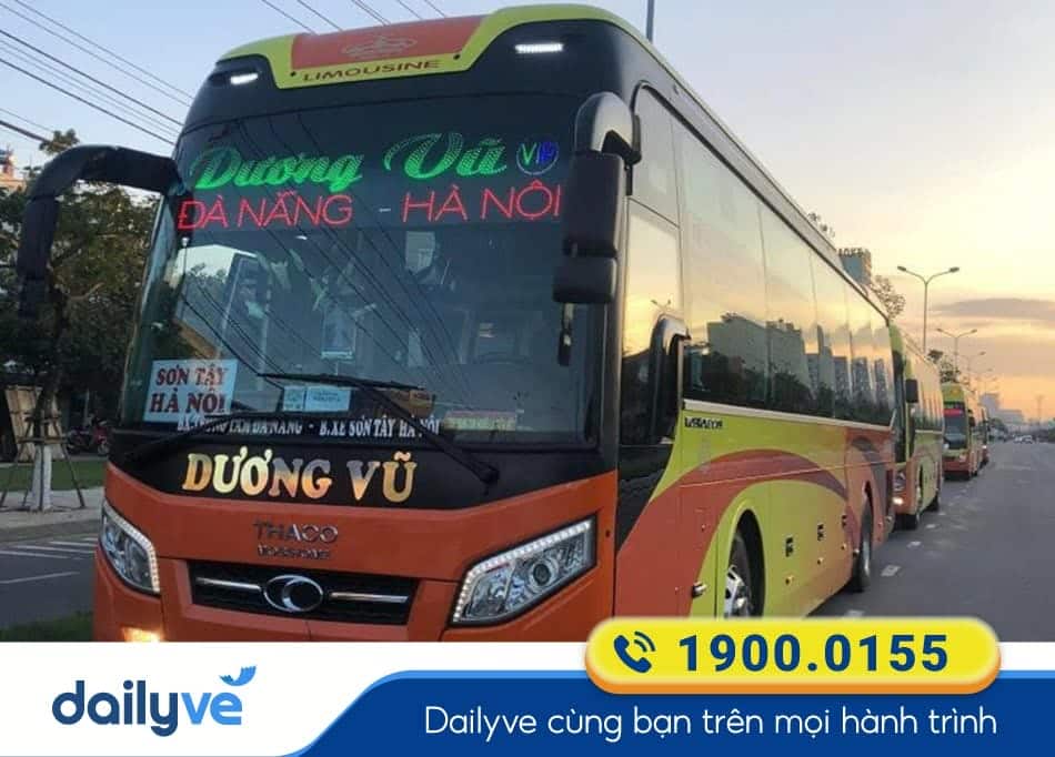 Nhà xe Dương Vũ Đà Nẵng đi Hải Phòng với dịch vụ chu đáo 