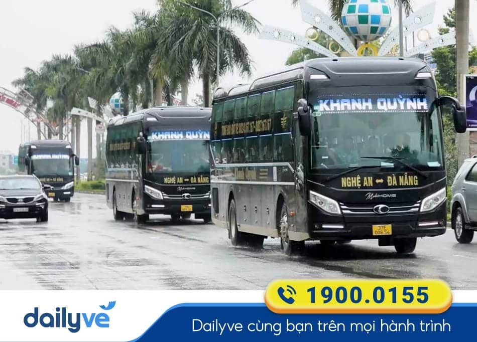 Xe khách Khanh Quỳnh đi Đồng Hới từ Đà Nẵng