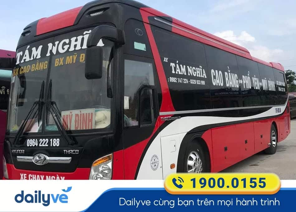 Nhà xe Tám Nghĩa Hà Nội đi Cao Bằng