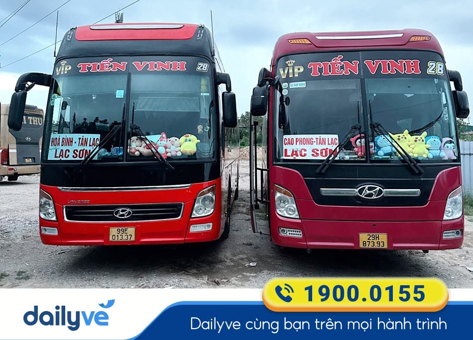 Nhà xe Tiến Vinh Bắc Ninh - Tuyên Quang uy tín nhất